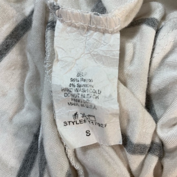 White Birch Stripped Blouse - Picture 6 of 6